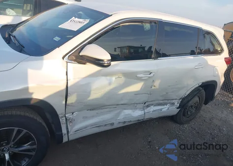 2018 Toyota Highlander Le from USA, damaged, VIN 5TDZZRFH1JS270125